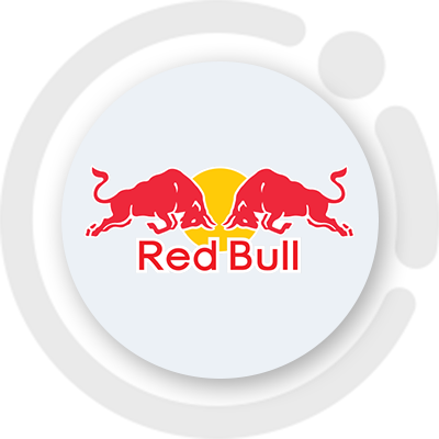 red bull logo black